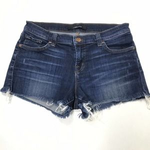 J Brand Cut Off Denim Shorts Tribute Distressed - image 1